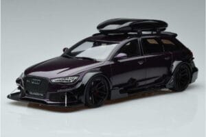 Audi RS6 C7 Avant With Body Kit Purple GT Spirit 1:18