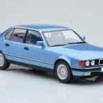 BMW 7-Series E32 730i Blue MCG 1:18