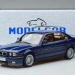 BMW Alpina B10 4.6 E34 Blue MCG 1:18