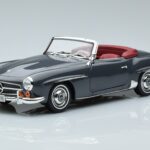 Mercedes 190 SL W121 Roadster Gray Norev 1:18