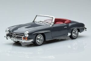 Mercedes 190 SL W121 Roadster Gray Norev 1:18