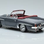 Mercedes 190 SL W121 Roadster Gray Norev 1:18