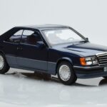 Mercedes 300 CE-24 C124 Coupe Nautical Blue Limited Edition Norev 1:18