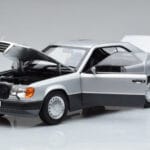 Mercedes 300 CE-24 C124 Coupe Silver Norev 1:18