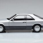 Mercedes 300 CE-24 C124 Coupe Silver Norev 1:18