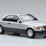 Mercedes 300 CE-24 C124 Coupe Silver Norev 1:18