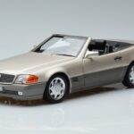 Mercedes 500 SL R129 Smoke Silver Norev 1:18