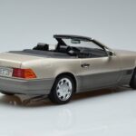 Mercedes 500 SL R129 Smoke Silver Norev 1:18