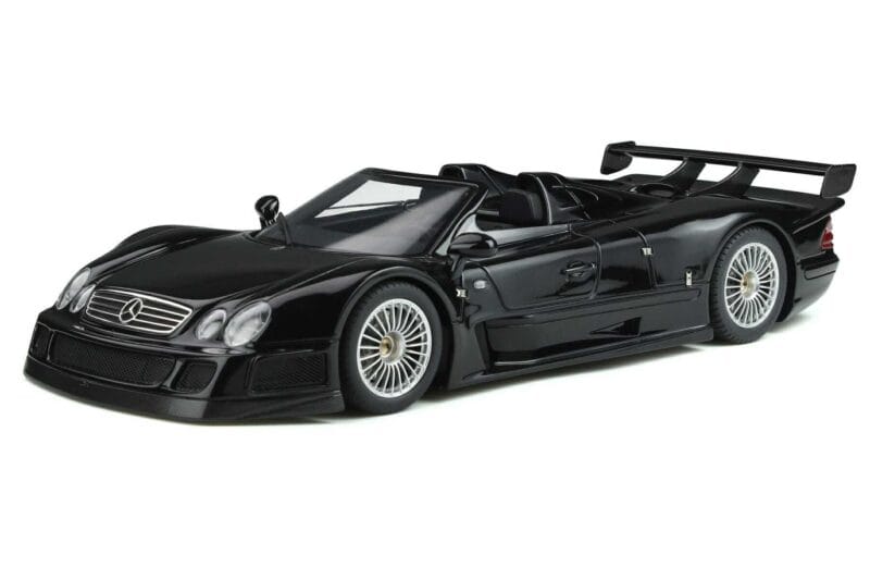 Mercedes CLK GTR Roadster Black GT Spirit 1:18