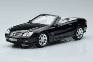 Mercedes SL500 R230 Black Norev 1:18