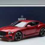 Bentley Bentley Continental GT Candy Red Norev 1:18 1:18 Diecast