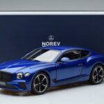 Bentley Bentley Continental GT Coupe Sequin Blue Norev 1:18 1:18 Diecast