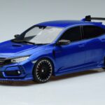 Honda Honda Civic FK8 Type R Hatchback Mugen Blue Otto 1:18 1:18 Resin