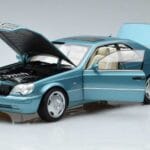 Mercedes Mercedes CL600 C140 Blue Metallic Norev 1:18 1:18 Diecast