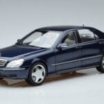 Mercedes Mercedes AMG S55 W220 Sedan Blue Norev 1:18 1:18 Diecast