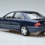 Mercedes Mercedes AMG S55 W220 Sedan Blue Norev 1:18 1:18 Diecast