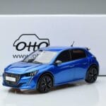 Peugeot Peugeot 208 GT Line Blue Otto 1:18 1:18 Resin