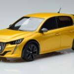 Peugeot Peugeot 208 GT Line Yellow Otto 1:18 1:18 Resin