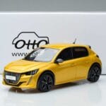 Peugeot Peugeot 208 GT Line Yellow Otto 1:18 1:18 Resin