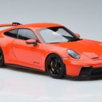 Porsche Porsche 911 992 GT3 Coupe Orange Norev 1:18 1:18 Diecast