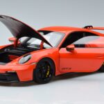 Porsche Porsche 911 992 GT3 Coupe Orange Norev 1:18 1:18 Diecast